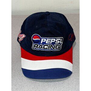 90s Vintage Nascar Jeff Gordon Pepsi Racing 24 Chase Authentics Snapback Hat Cap